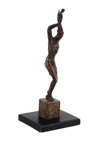 A RENEE SINTENIS BRONZE FIGURE, "DAPHNE"