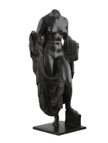 A MARIO JOSEPH KORBEL (1882-1954) SIGNED BRONZE, 1922