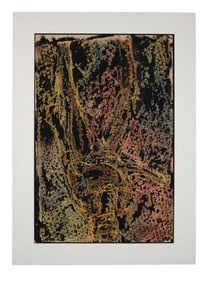 AN ARTHUR BEATTY, AFRICAN-AMERICAN, GRAPHIC PAINTING