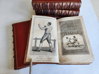 1818 BOXIANA OR SKETCHES OF ANTIENT & MODERN PUGILISM ANTIQUE ILLUSTRATED BOXING