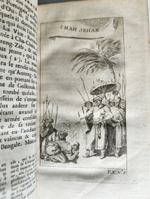 1752 HISTOIRE DES VOYAGES ANTIQUE VOL.38 INDIA MARIANA ISLANDS ILLUSTRATED