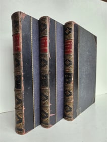 1855 HISTORY OF THE WAR WITH RUSSIA BY HENRY TYRELL 3 VOLS ANTIQUE ILLUSTRATED