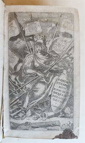 1653 BELLO BELGICO BY FAMIAN STRADO ANTIQUE VELLUM BOUND