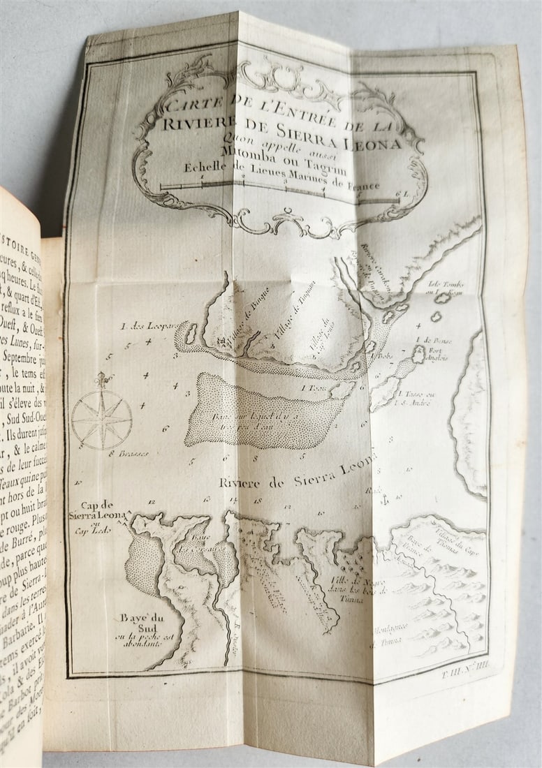 1749 HISTOIRE DES VOYAGES ANTIQUE VOL.10 SIERRA LEONE WEST AFRICA ILLUSTRATED (1 of 20)