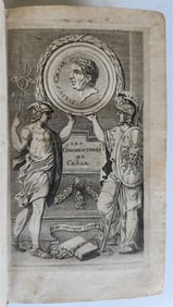 1670 IULIUS CAESAR ANTIQUE ILLUSTRATED LES COMMENTAIRES DE CESAR