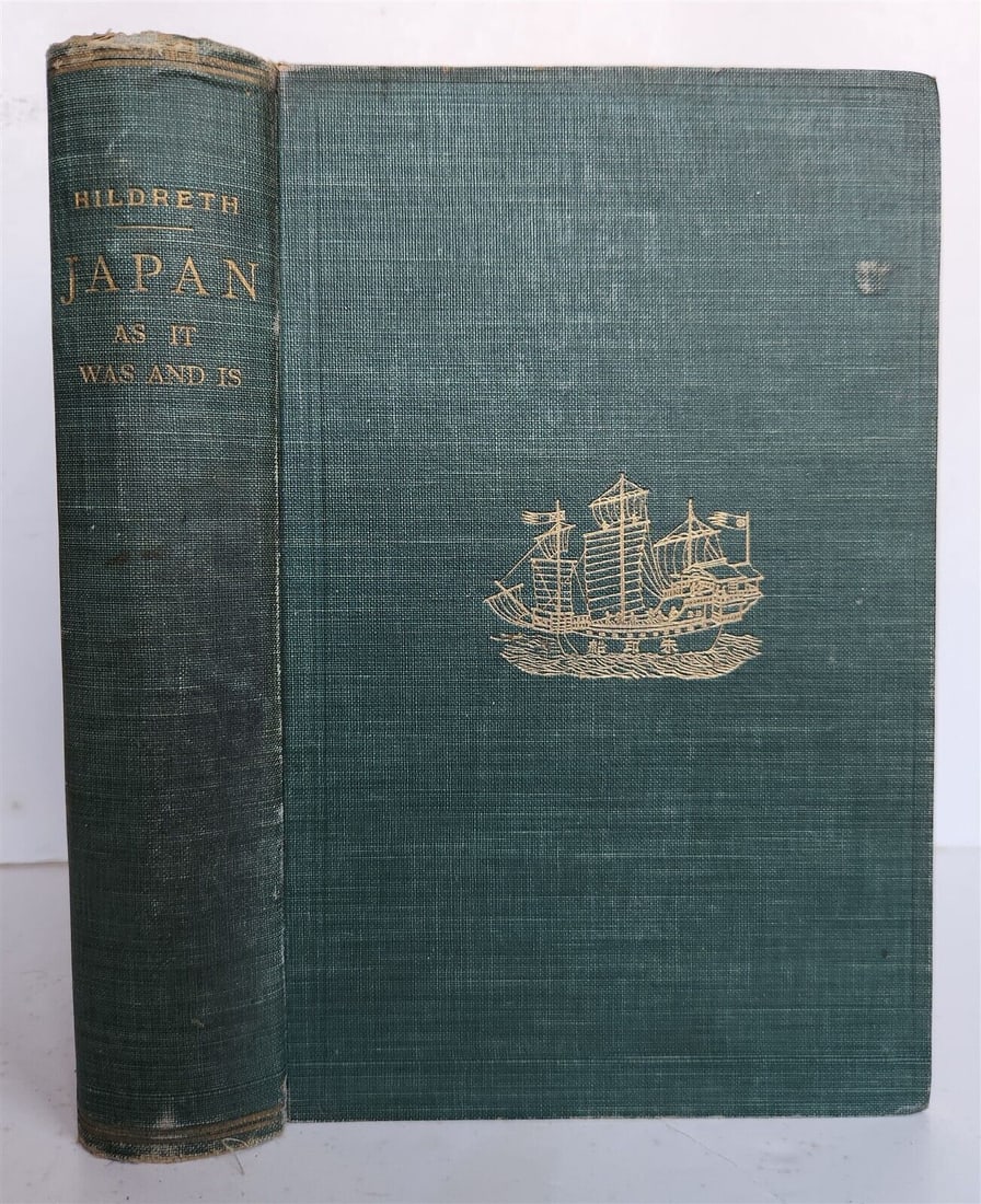 1902 JAPAN AS IT WAS AND IS BY K. MURAKAWA ANTIQUE ILLUSTRATED LIMITED EDITION: JAPAN AS IT WAS AND IS edited by K. MURAKAWA Tokyo; 1902 Limited edition, copy number 95 (of 500) Illustrated with folding map Text in English Size 6 by 9" Original cloth 611 pp. good condit