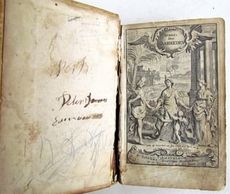 1709 VELLUM BOUND J. D'OUTREIN EEN KORTE SCHETS DER GODLYKE WAARHEDEN ANTIQUE