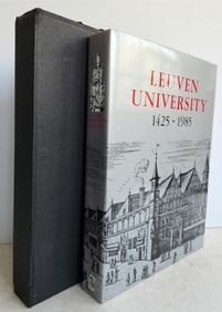 1990 LEUVEN UNIVERSITY 1425-1985 ILLUSTRATED FOLIO