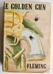 1965 THE MAN WITH THE GOLDEN GUN BY YAN FLEMING VINTAGE FIRST EDITION