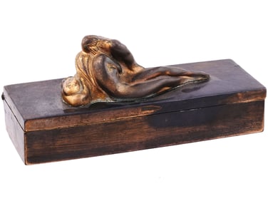 AN ART DECO MCCLELLAND BARCLAY GILT-BRONZE FROM 240 CPSOUTH, SIGNED