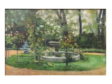 AN ALEXANDER KISELEV, RUSSIAN, OIL ON CANVAS PAINTING, 1906