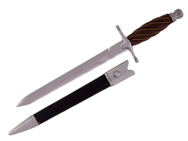 A SPANISH DAGGER WITH SHEATH, 20TH CENTURY