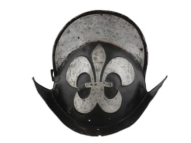 A BAVARIAN GERMAN MORION HELMET OF THE MUNICH CIVIL GUARD, CA. 16TH CENTURY