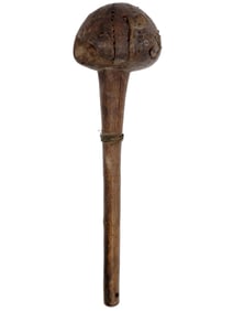 A ZULU THROWING CLUB, 19TH CENTURY