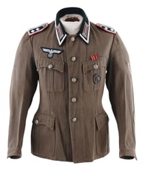 A GERMAN ARMY FIELD UNIFORM, OBER-WEHRMACHT WW2 UNIFORM