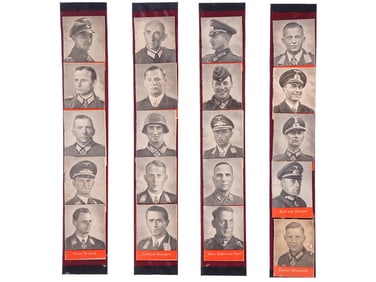 A COLLECTION OF 20 WINTERHILFSWERK (WHW) MINIATURE BOOKS, KNIGHT'S CROSS WINNERS