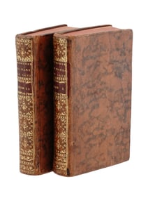 1775 HISTOIRE DE MAURICE COMTE DE SAXE, WAR OF AUSTRIAN SUCCESSION, 2 VOLS.