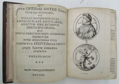 1737 DISQUISITIO DE INCLYTO LIBRO POETICO I.KOELERO ANTIQUE