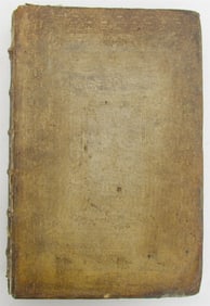 1718 ANTIQUE BLIND-STAMPED PIGSKIN BOUND FOLIO SACRORUM BIBLIORUM CONCORDANTIAE