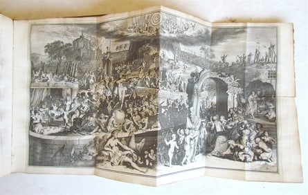1683 EPICTETUS ENCHIRIDIUM UNA CUM CEBETIS THEBANI ANTIQUE VELLUM ILLUSTRATED