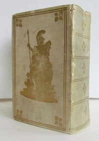 1732 AFRI COMOEDIAE SEX BY TERENCE PRIZED VELLUM BINDING ANTIQUE P.TERENTII