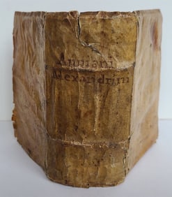 1588 APPIAN ROMAN HISTORY OF FOREIGN WARS ANTIQUE VELLUM IN ITALIAN 16TH CENTURY