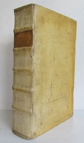 1771 BIBLE PIGSKIN MASSIVE FOLIO ANTIQUE BIBLIA SACRA LATINO-GERMANICA