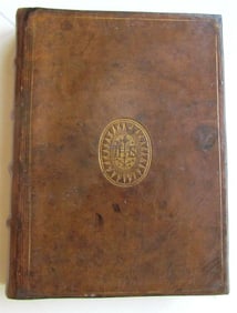 1634 ILLUSTRATED LIVES OF MAIN FOUNDERS OF RELIGIOUS ORDERS ANTIQUE 39 ENGR.