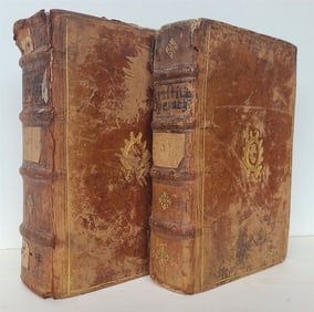 1604 AELIUS ARISTIDES 2 VOLUMES ANTIQUE ADRIANENSIS ORATORIS CLARISSIMI RARE
