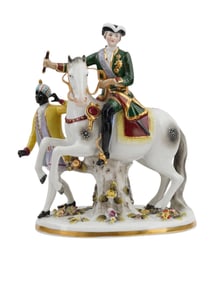 A ROYAL CROWN DERBY, PORCELAIN GROUPING, CA. 1877–1900