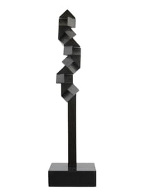 A GAVIN ZEIGLER "FORTITUDE" BRONZE SCULPTURE, 2004