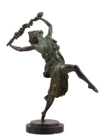 SERAPHIN SOUDBININE, FRENCH, 1870–1944, ANNA PAVLOVA EN BACCHANTE, 1920