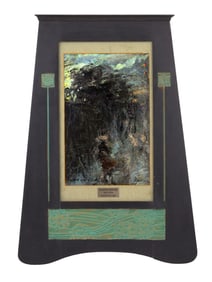 A KONSTANTIN KOROVIN, RUSSIAN, OIL ON CANVAS PAINTING, A NIGHT VIEW OF ESPANIOLA