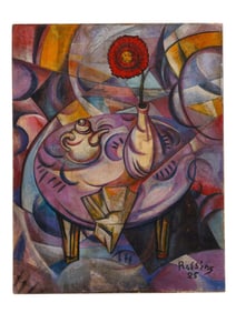 VLADIMIR DAVIDOVICH BARANOFF-ROSSINÉ, UKRAINIAN, 1888–1944, STILL LIFE, 1925