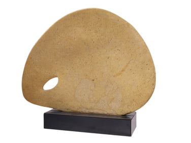 A RHYS CAPARN 'EXTRATERRESTRIAL', AMERICAN MID-CENTURY CAST-STONE SCULPTURE, 1969