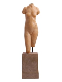 GLEB W. DERUJINSKY (RUSSIAN-AMERICAN, 1888–1975) TORSO OF A WOMAN, 1937