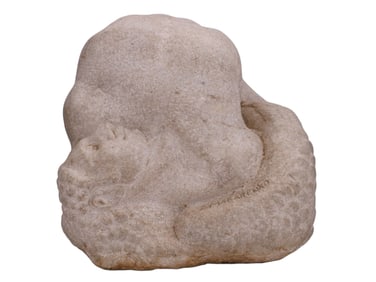 ZACHARY PHILIPP MAKARENKO (1900-1982) CARVED MARBLE SCULPTURE