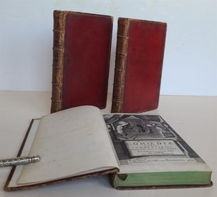 1669 PLAUTUS COMOEDIAE ANTIQUE 3 VOLUMES PLATO COMEDIES