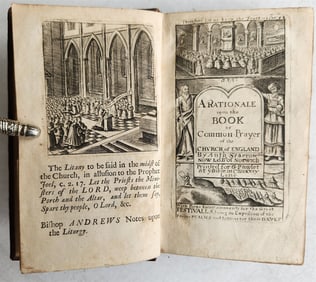 1684 RATIONALE UPON THE BOOK OF COMMON PRAYER OF THE CHURCH OF ENGLAND ANTIQUE