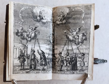 1738 POLEMIC AGAINST ENEMIES OF CATHOLICISM ANTIQUE COLUMNA ER FIRMAMENTUM