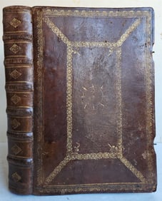 1743 MISSALE ROMANUM ANTIQUE NICELY DECORATED FOLIO ILLUSTRATED