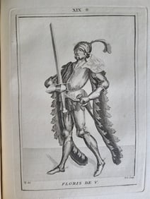 1745 NETHERLANDS HISTORY ANTIQUE ILLUSTRATED W/ 32 PLATES DE GRAAVEN VAN HOLLAND