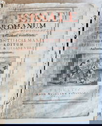 1760 MISSALE ROMANUM ANTIQUE VELLUM BOUND FOLIO