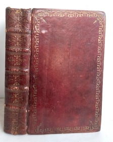 1770 BOOK OF COMMON PRAYER & PSALTER IN ENGLISH ANTIQUE ORIGINAL BINDING