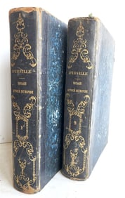 1839 VOYAGE PITTORESQUE AUTOUR DU MONDE 2 VOLUMES ANTIQUE ILLUSTRATED