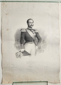 RUSSIAN TSAR ALEXANDER II ANTIQUE ENGRAVING