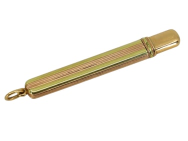 RUSSIAN GOLD PENCIL HOLDER, 1908-1917