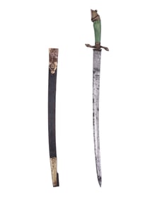 AN AUSTRIAN HUNTING DAGGER 18TH C.