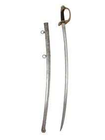 A LIGHT CALVARY OFFICER SWORD MODEL 1822, MANUFACTURE NATIONALE DE CHÂTELLERAULT