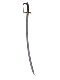 AN INTRICATELY ENGRAVED ITALIAN SWORD (SABER), CA. 1868
